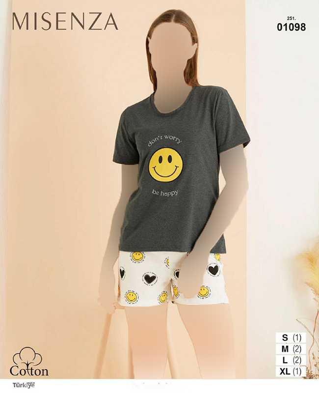 تیشرت و شورتک زنانه میسنزا کد 01098