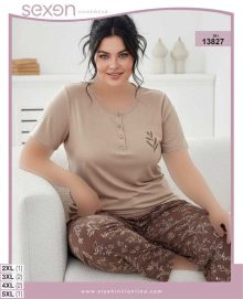 تیشرت شلوار بیگ سایز sexen کد 13827