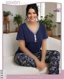 تیشرت شلوار بیگ سایز sexen کد 13870
