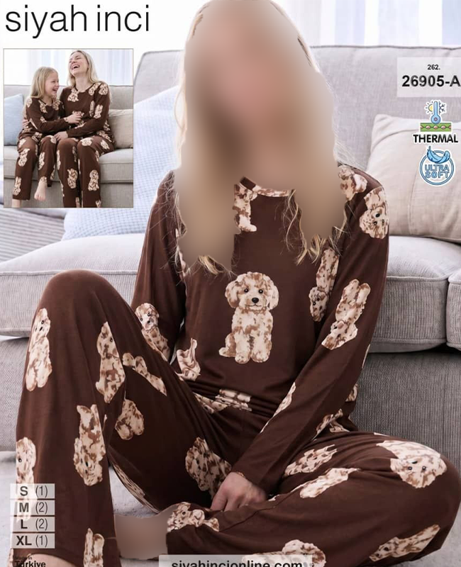 بلوز و شلوار سایز نرمال siyah inci کد 26905-a بلوز و شلوار سایز نرمال siyah inci کد 26905-a