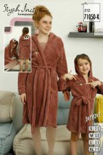 تن پوش حوله ای بچگانه سیاه اینچه کد 71050
