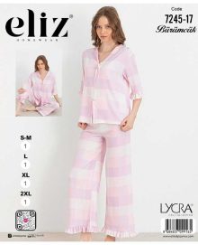ست راحتی سایز نرمال زنانه eliz کد 17-7245