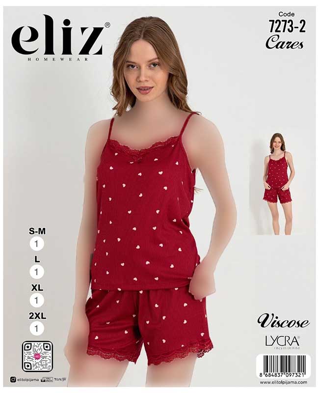 تاپ شورتک سایز نرمال زنانه eliz کد 2-7237 تاپ شورتک سایز نرمال زنانه eliz کد 2-7237