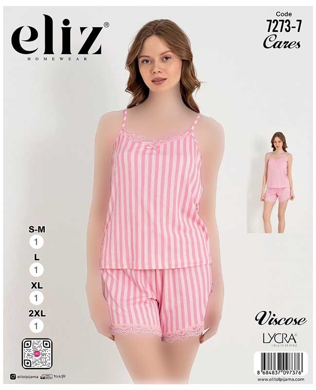 تاپ شورتک سایز نرمال زنانه eliz کد 7-7273 تاپ شورتک سایز نرمال زنانه eliz کد 7-7273