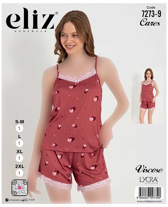 تاپ شورتک سایز نرمال زنانه eliz کد 9-7273 تاپ شورتک سایز نرمال زنانه eliz کد 9-7273