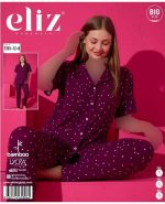 بلوز شلوار سایز بزرگ زنانه کد 7301-12-b