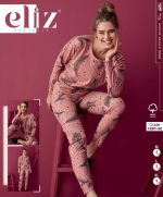 بلوز شلوار زنانه طرح پر طاووس کد 1201-32