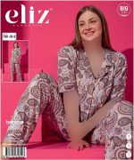 بلوز شلوار سایز بزرگ زنانه کد 7301-28-b