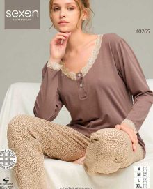 بلوز شلوار نرمال سکسن کد40265