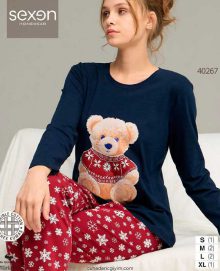 بلوز شلوار نرمال سکسن کد40267