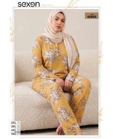 بلوز و شلوار بیگ سایز زنانه sexen کد 40949