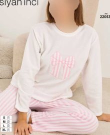 بلوز وشلوار راحتی سیاه اینجه کد 22053
