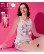 تاپ و شورتک زنانه کد 2-6475