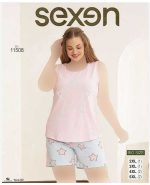 تاب و شورتک سایز بزرگ زنانه کد11508