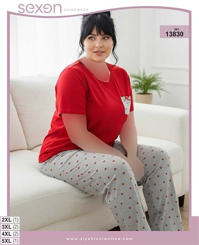 تیشرت شلوار بیگ سایزsexen کد 13830 تیشرت شلوار بیگ سایزsexen کد 13830