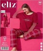 تیشرت شلوار سایز بزرگ زنانه کد 7001-23-b