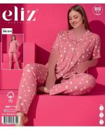 تیشرت شلوار سایز بزرگ زنانه کد7005-28-b