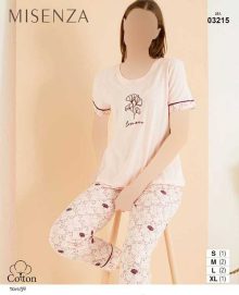 تیشرت و شلوار زنانه میسنزا کد 03215