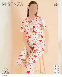 تیشرت و شلوار زنانه میسنزا کد 03252