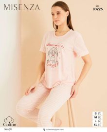 تیشرت و شلوار زنانه میسنزا کد 03225