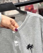 تیشرت و شلوار مردانه سیاه اینجه کد 09850
