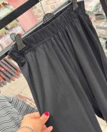 تیشرت و شلوار مردانه سیاه اینجه کد 09836
