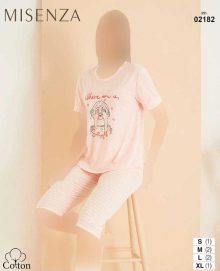 تیشرت و شلوارک زنانه میسنزا کد 02182