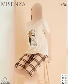 تیشرت و شلوارک زنانه میسنزا کد 02192