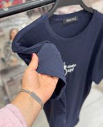 تیشرت و شلوارک مردانه سیاه اینجه کد 09647