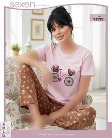 تیشرت وشلوار سایز نرمال sexen کد 13299