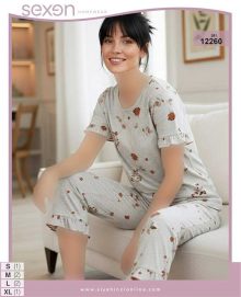 تیشرت وشلوارک سایز نرمال sexen کد 12260