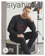 ست بلوز و شلوار راحتی مردانه رنگ مشکی کد 79007