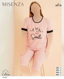 ست راحتی سایز بزرگ زنانه میسنزا کد02716