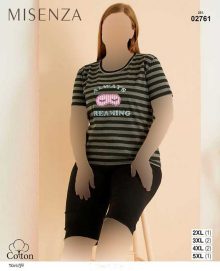 ست راحتی سایز بزرگ زنانه میسنزا کد02761
