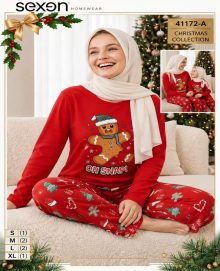 ست راحتی سایز نرمال زنانه sexen کد 41172-a