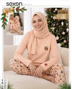 ست راحتی سایز نرمال زنانه sexen کد 41175-a