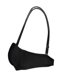 سوتین دکلته توخالی زنانه رنگ مشکی ان بی بی کد 3510-1