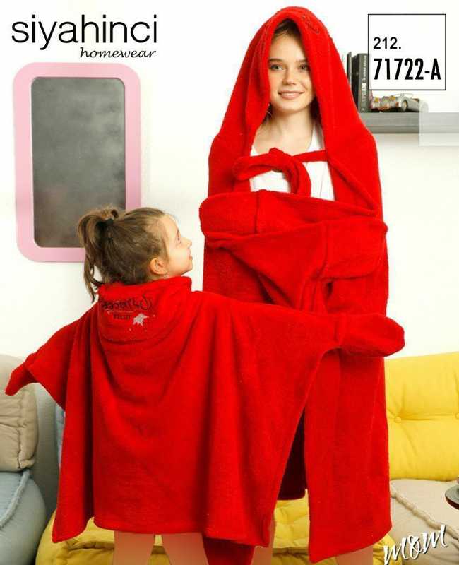 شنل حوله ای زنانه سیاه اینجه کد71722 شنل حوله ای زنانه سیاه اینجه کد71722
